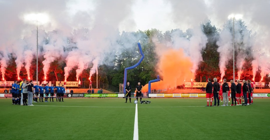 Benefietwedstrijd groot succes